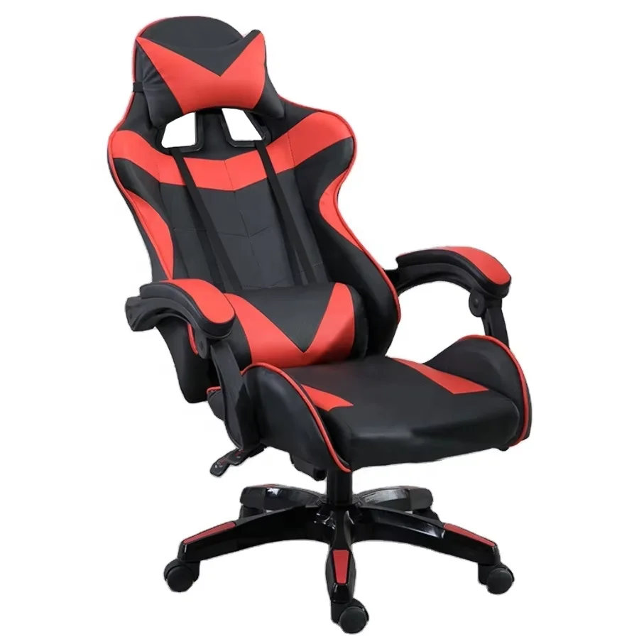 Artificial Leather High Back Gaming Racing Chair for Home Office Use