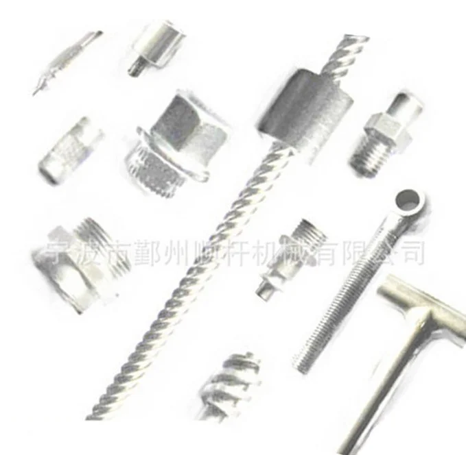 Electronic machinery parts processing multi - screw trapezoidal screw multi - worm custom machinery