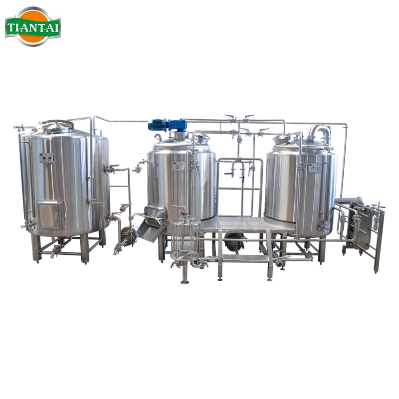 500L 5HL 4BBL из нержавеющей стали электрическое отопление комбинированное 3-сосудное микропивоваренное оборудование для продажи США