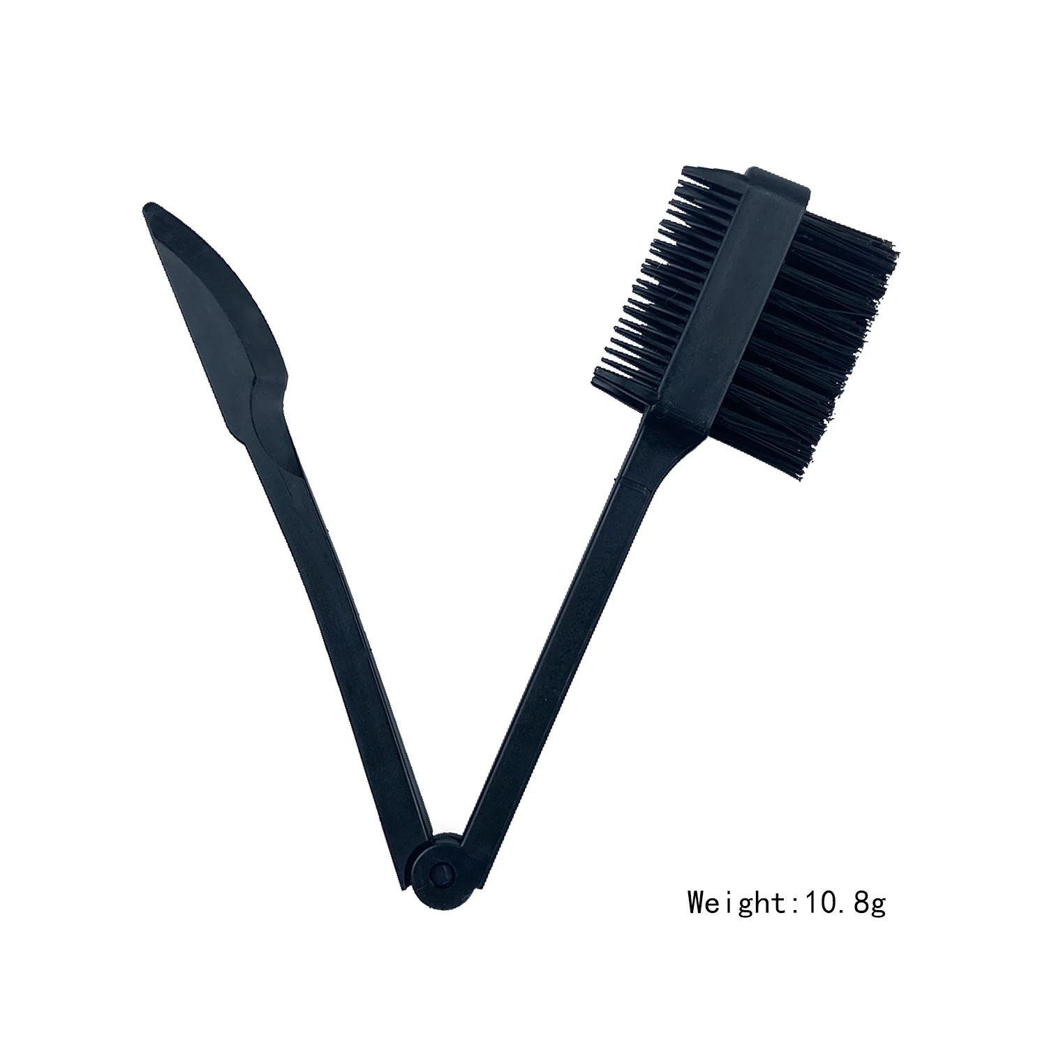 Edge Brush Control Packaging Metallic Hair Cheetah Squeeze Edges With Gel Dispenser Custom And Comb Double Mini Pocket Size