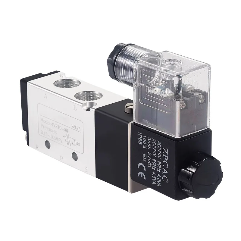 Cylinder solenoid valve 4V210 pneumatic control valve two-position five-way reversing valve coil