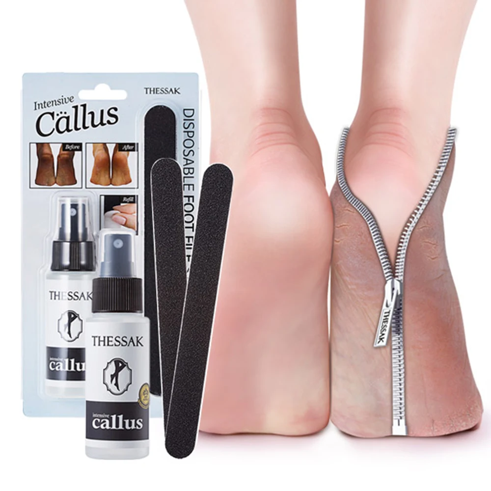 Thessak удалитель ножных мозолей ухода за собой жесткий удаляет мертвую кожу скребок для удаления кутикулы легко выше эффектом освежающий средства ухода за кожей стоп быстро предметов первой необходимости новой