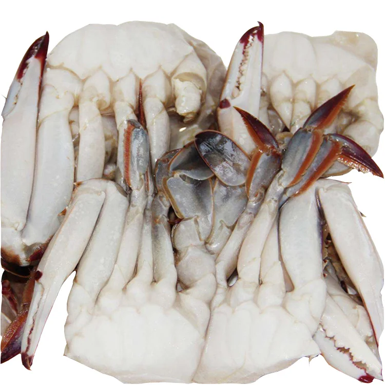 High quality halved frozen crab cut crab meat fresh seafood