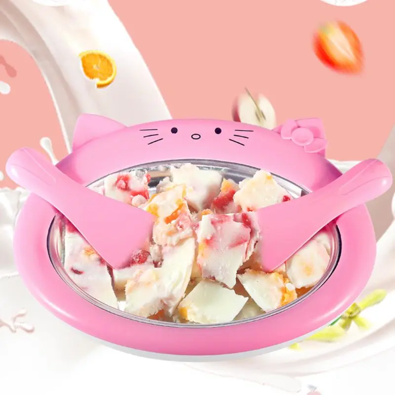 Yogurt Frying Machine Cartoon Home Mini Ice Cream Machine //