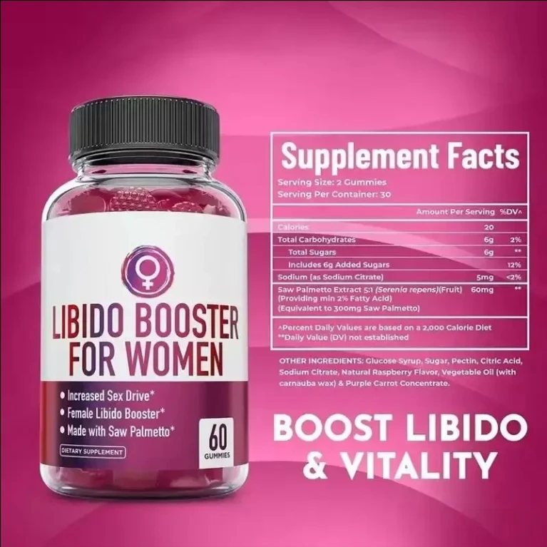 Private Libido Booster Gummies Support Men Women Gummy Natural Female Libido Booster Saw Palmetto Gummies