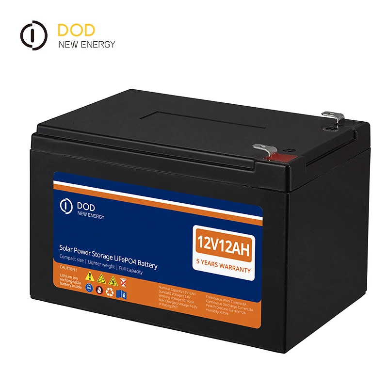 12volt 12Ah 30AH Cheap home energy storage 50AH 100AH 200AH solar panel backup battery