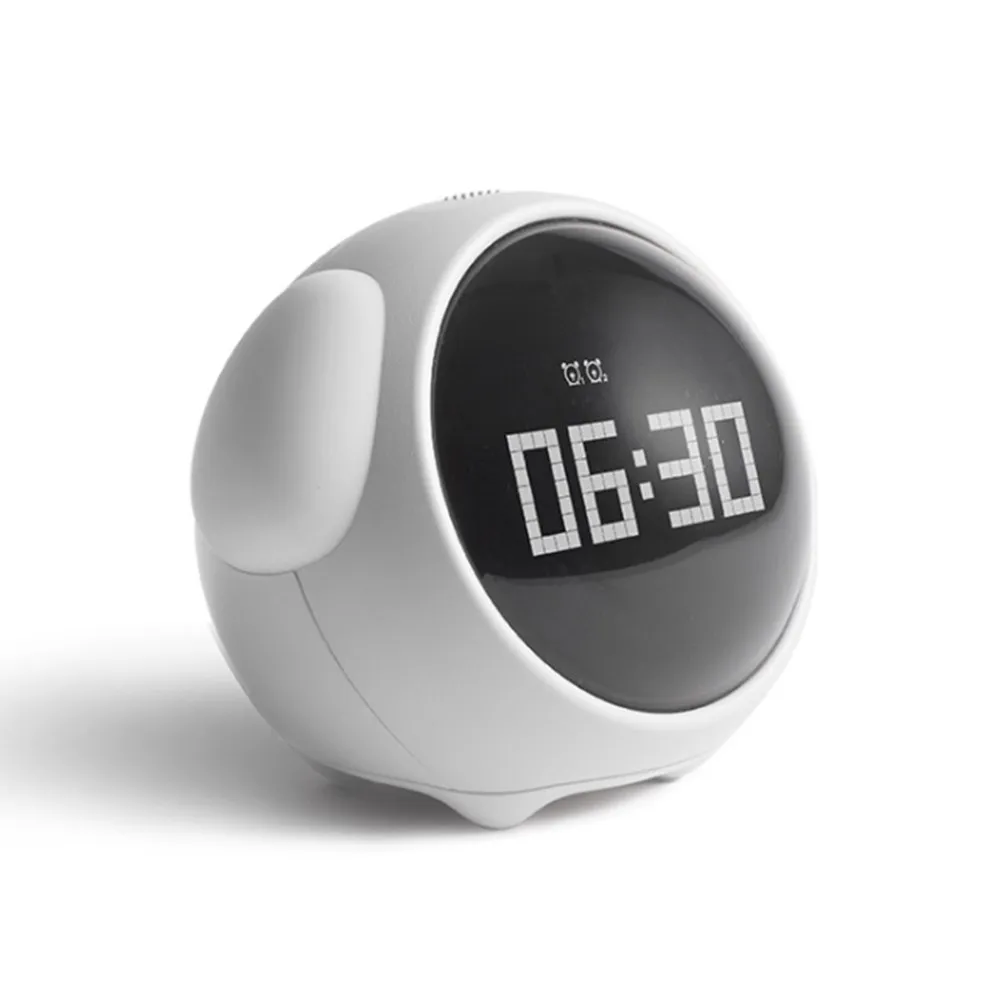 KH-CL009 Pet Hotel Baby Toddler Sleep Alarm Table Cartoon Night Light Clock