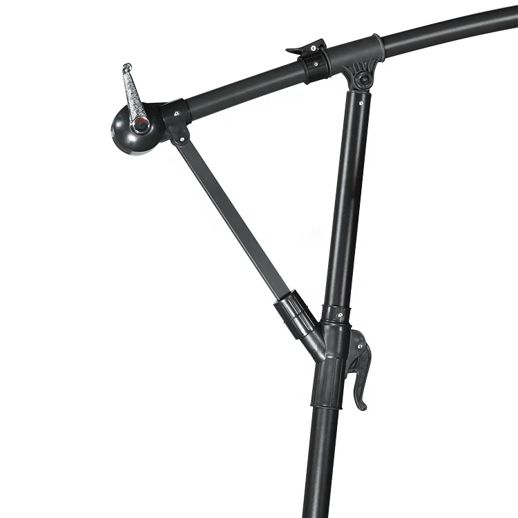 3x3 квадратный ветрозащитный наружный садовый боковой стенд патио офсетный зонтик висячий банан