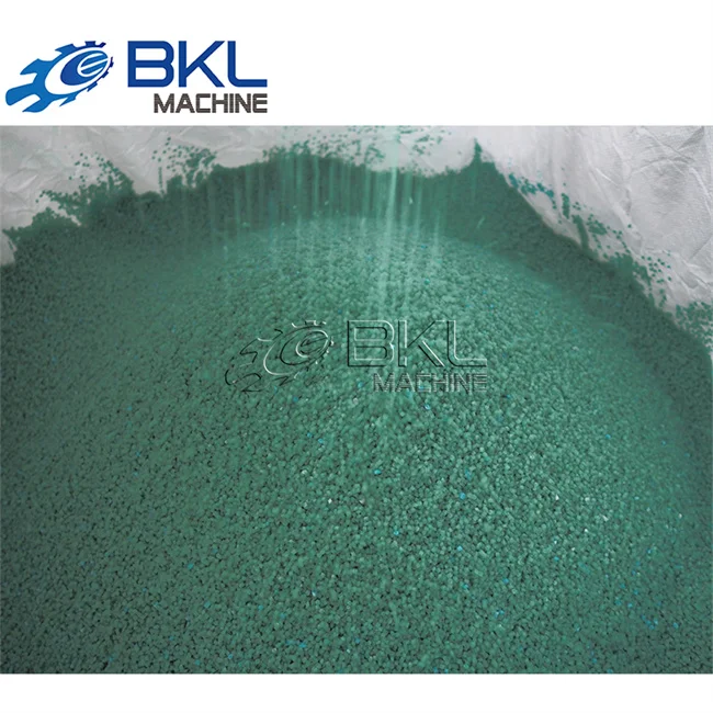 PE PP bottle flakes Plastic Granulator Recycling Machine SJ100