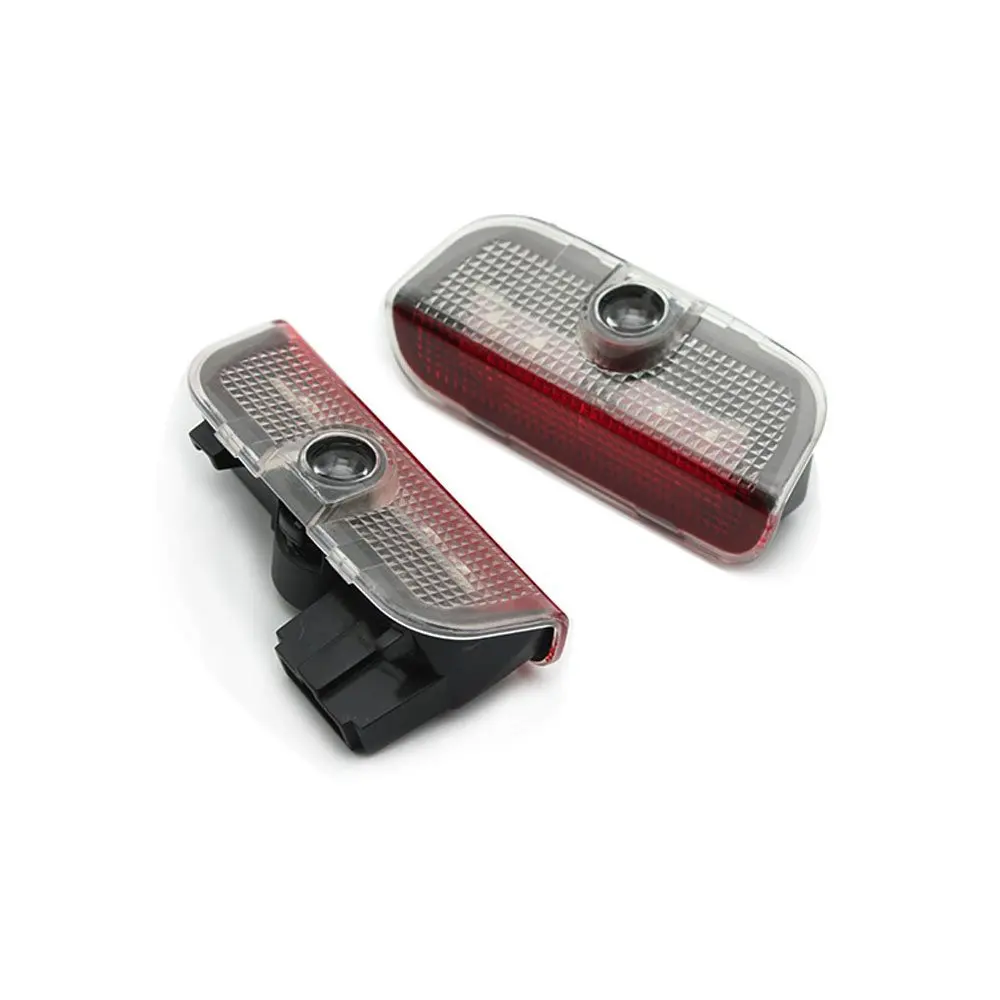 Car Led Door Light HD Logo Projector Ghost Shadow Welcome Lights Ground Courtesy Step Light for Volkswagen Plug and Play 5W