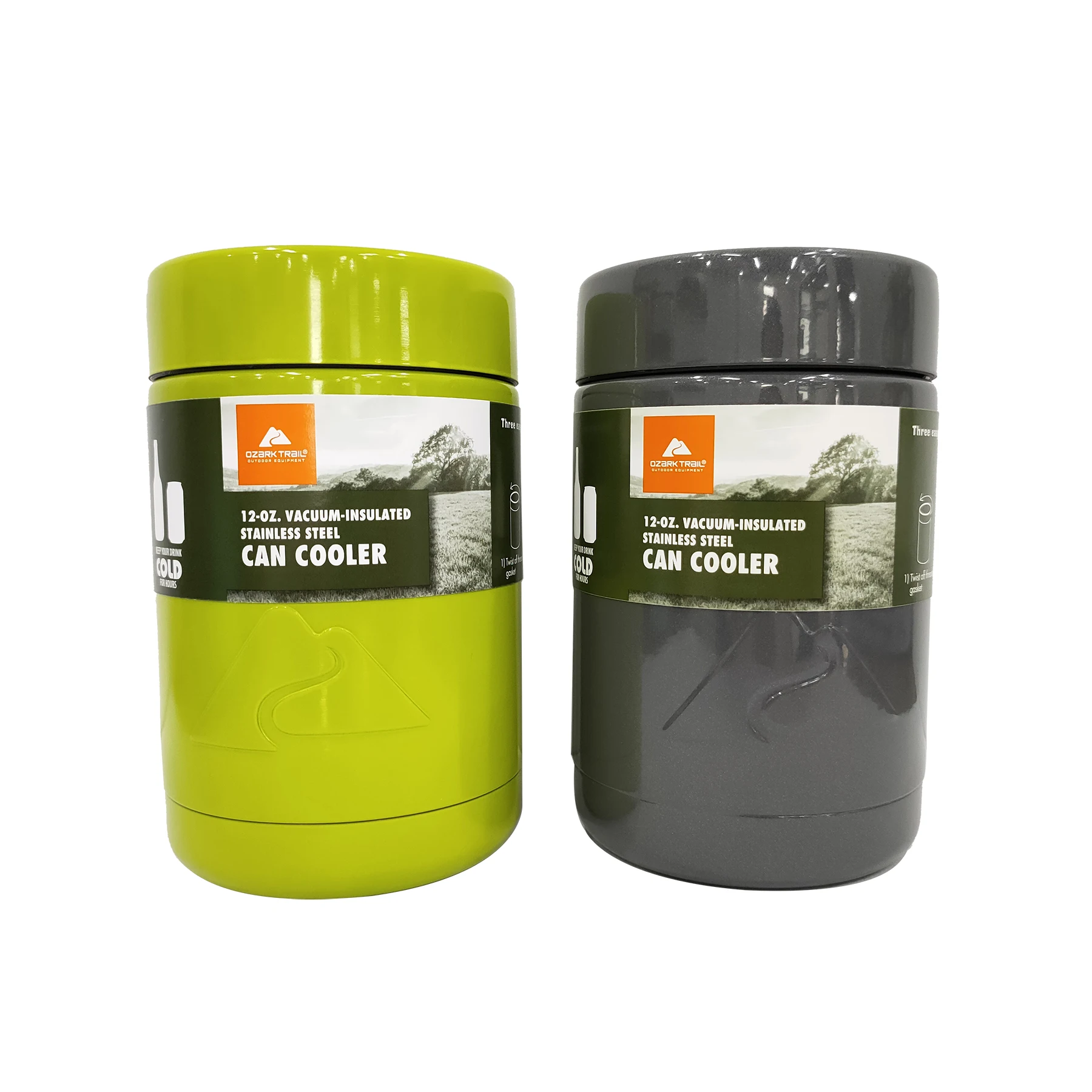 12oz Ozark Trail stainless steel  can cooler