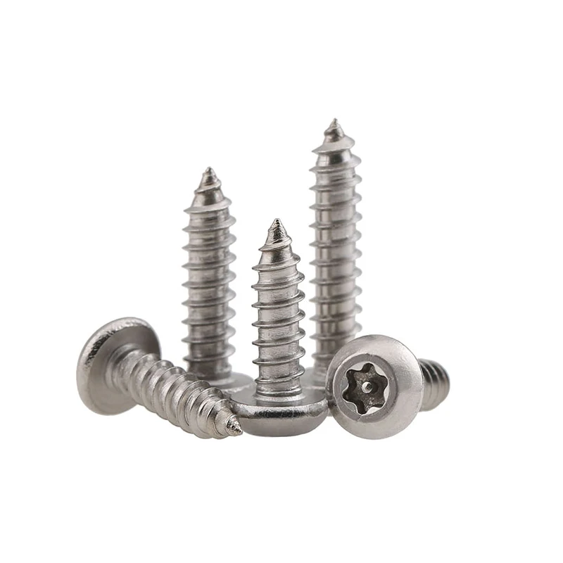 SUS304 Stainless Steel Plum Countersunk Head Tapping Screw Plum Flower Head Torx Flat Countersunk Head Self Tapping Screw