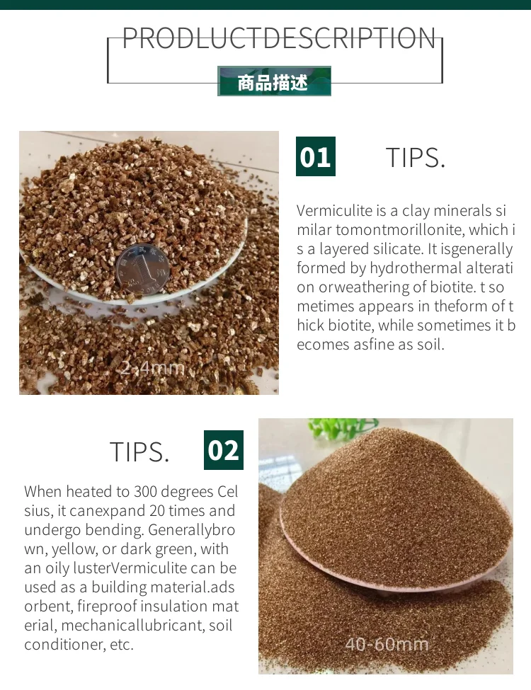 Vermiculite raw ore coated fiberglass fireproof insulation materials for construction