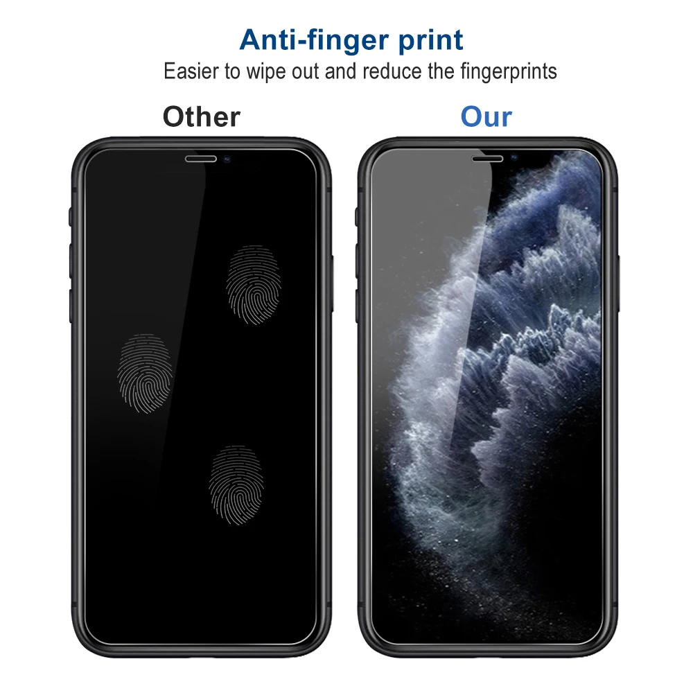  Популярный товар 3 Упак. 2.5D Закаленное стекло для iphone 9H 0 33 мм протектор экрана 11 pro