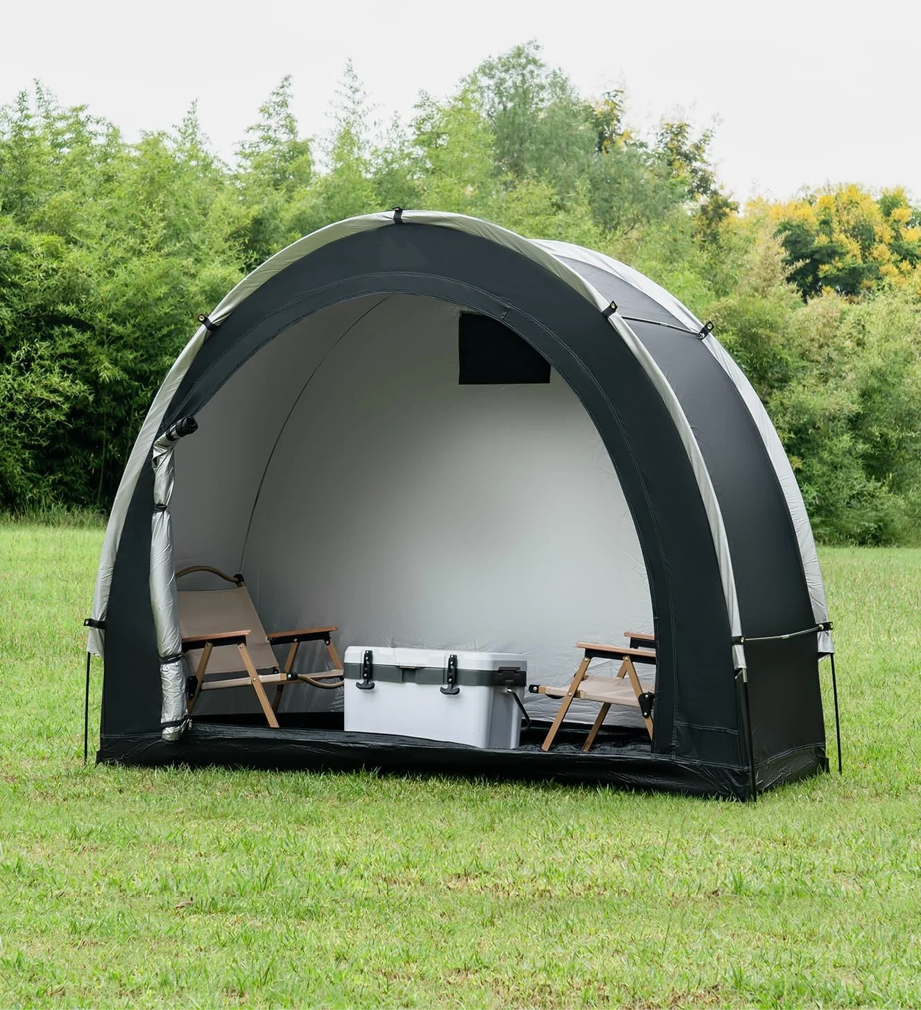 Outdoor Portable Bicycle Storage Sheds Bike Storage Shed Tent For 2/3/4/5 Bikes Motorcycle Garden Tools Toys Lawn Mover