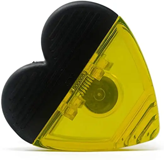Plastic Heart Magnetic Memo Clip fridge
