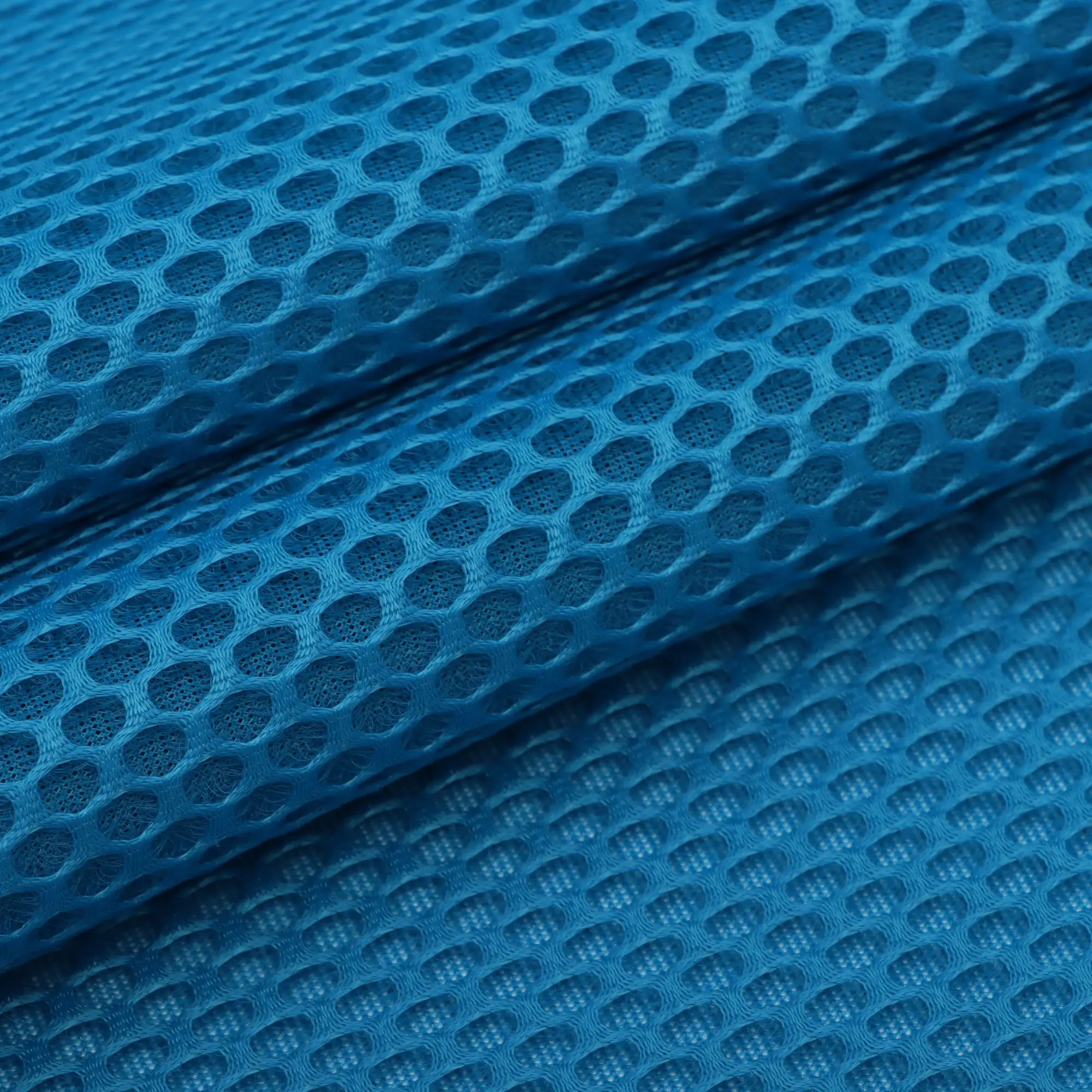 Top quality Shoes Upper Knit Fabric eco-friendly Polyester Knitted 3d Air mesh Breathable Fabric For Sportswear