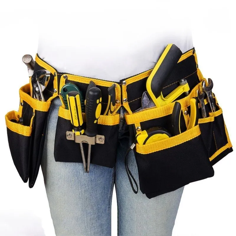 Multi-functional Electrician Tools Bag Waist Pouch Belt Storage Holder Organizer