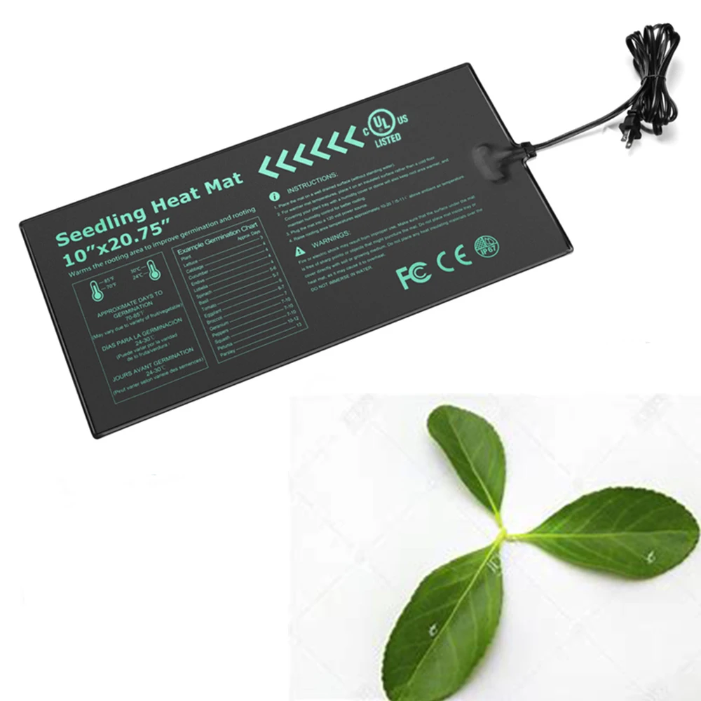 Popular Design Underfloor Tile Heating Floor System Vegetable Seed Growing Seedling Heat Mat Waterproof 21 X 60