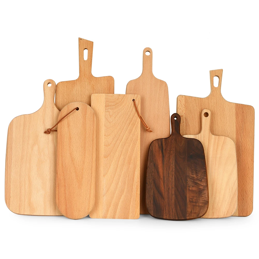 Оптовая продажа, разделочные доски, разделочные доски, Деревянные Разделочные Блоки с ручкой