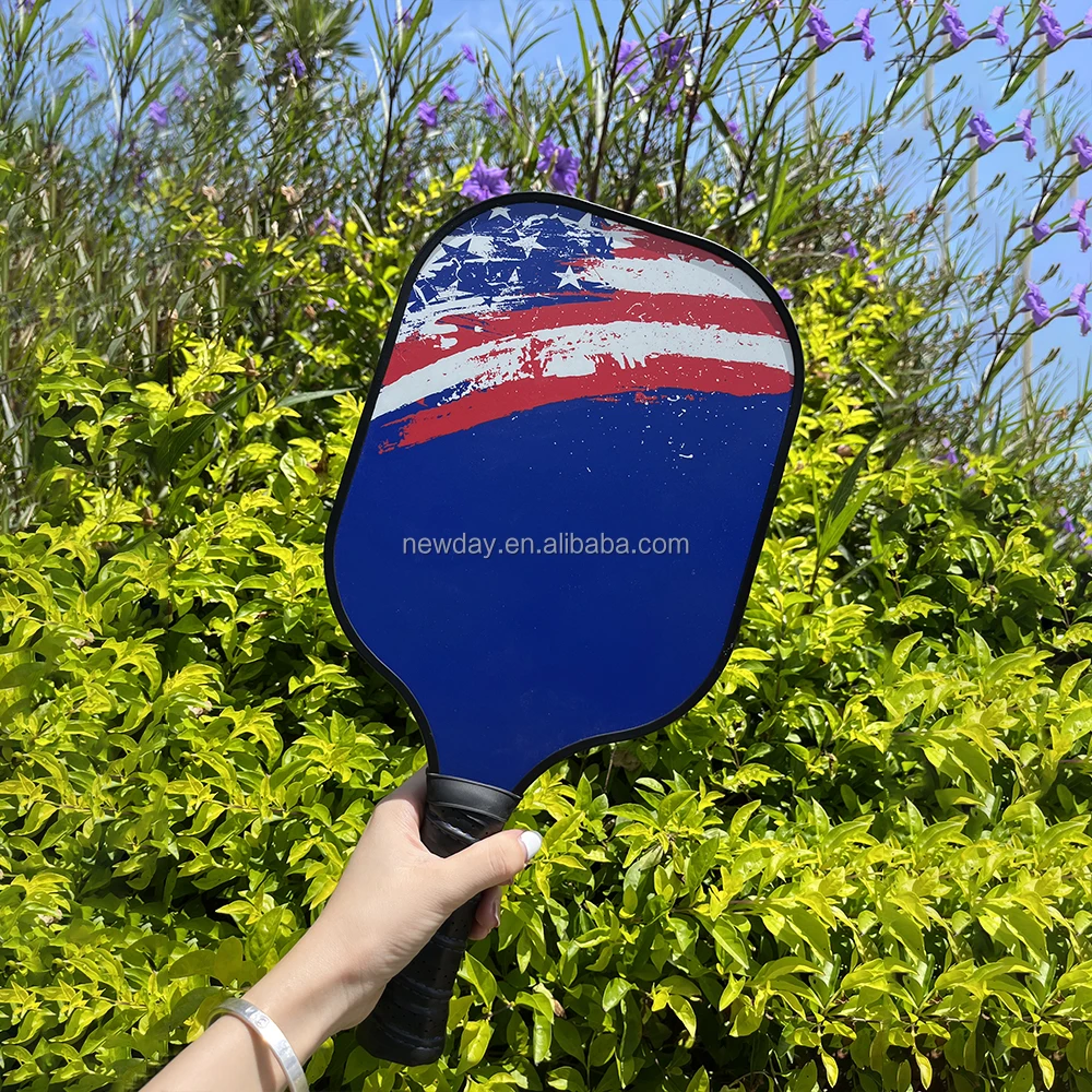 Custom Mold Latest Technology 14mm Pickleball Paddle Approved Diamond 6.0 Three Diamond Training Sensor Trim Tape Usa All Ages