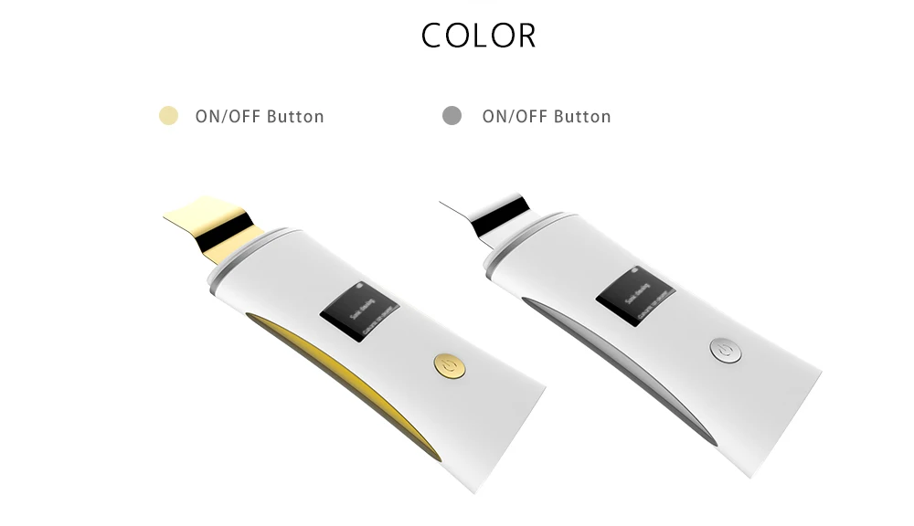 ultrasonic skin scrubber spatula for facial face