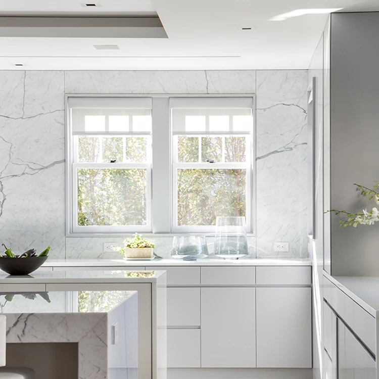 Residential double hanging window pvc single hanging window vertical up and down sliding window