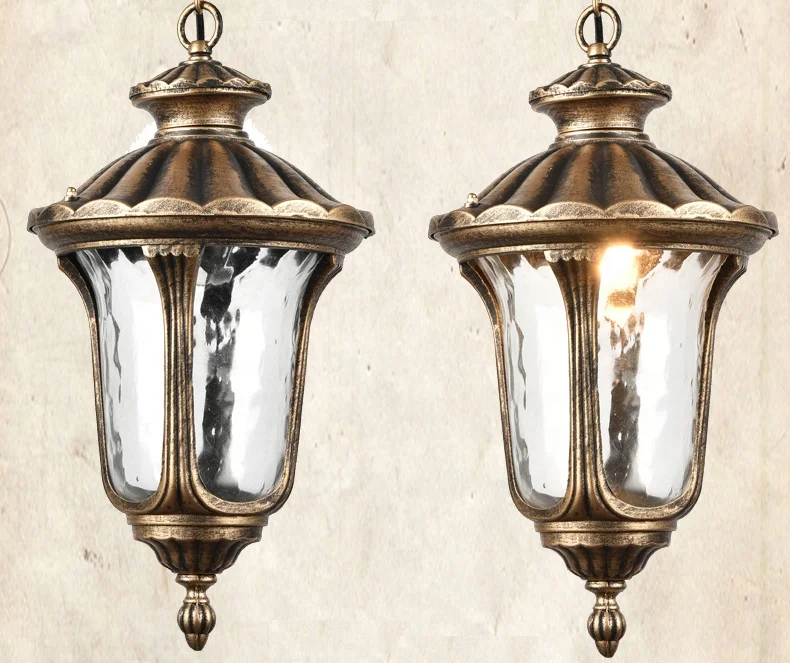 outdoor aluminum  pendant lamp antique  hanging lamp
