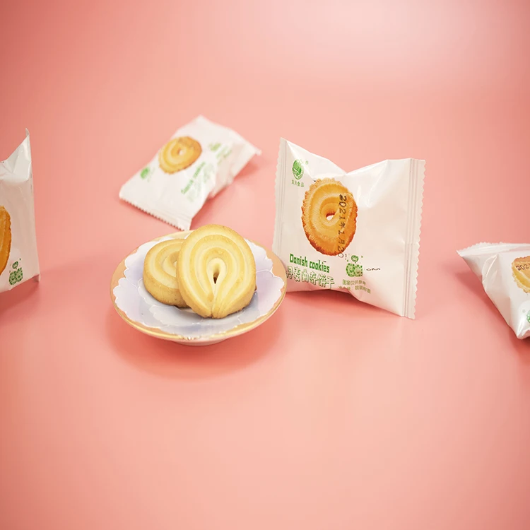 Детская еда, Датское печенье, Датское печенье, маленькая упаковка, хрустящее печенье