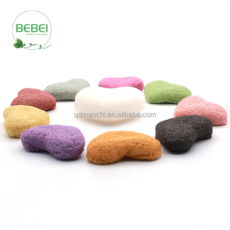 Skin Care Private Label Face Sponge 100% Facial Activated Natural Organic Konjac for All Hypoallergenic