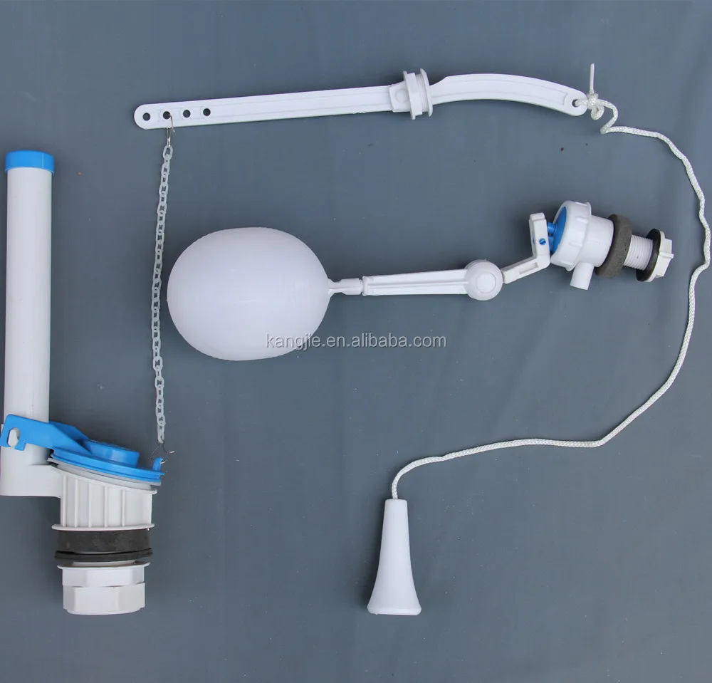 hot sale Plastic toilet tank accessories for toilet cistern inlet and flush valves