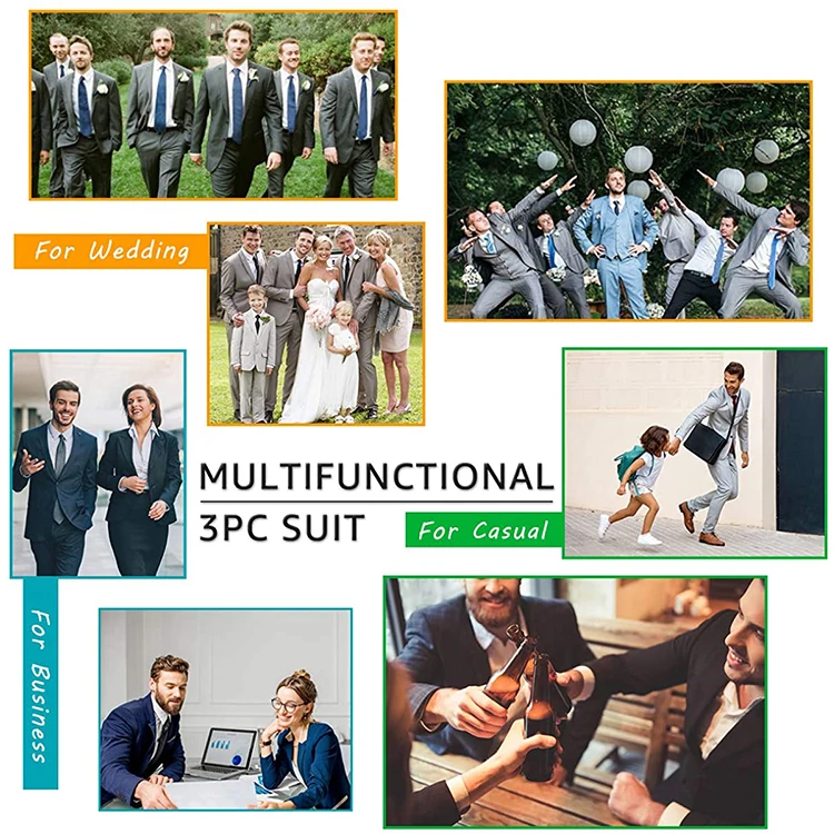 
Men Classic Clothes Mens Urban Clothing Formal Suits Suiting Fabric Suit Wholesaler Casual For Man Summer Sets Name Brand 