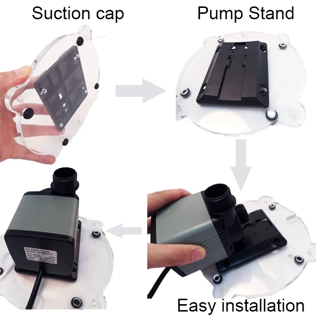 Heto WS-150 Indoor Aquarium accessories Plastic protein skimmer  Aquarium Protein Skimmer with DC Needle Pump for Seawater