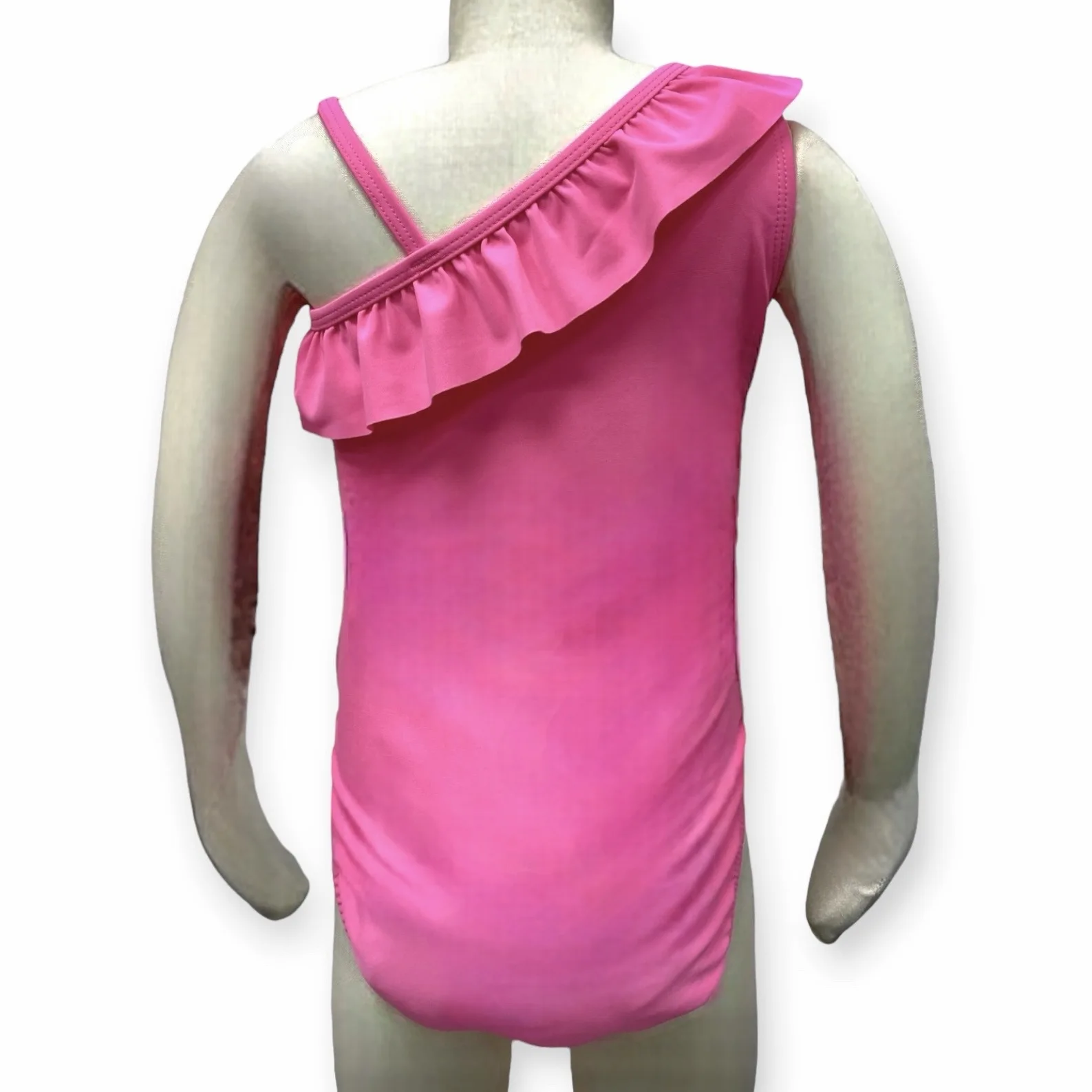 Top Quality Toddler Sustainable Adorable One-Piece Shoulder Ruffle Swimsuit For Baby Girls