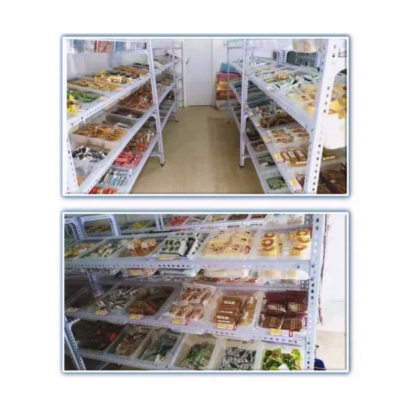 Floor standing candy display shelf supermarket nuts coarse cereals display racks with pp dispenser boxes