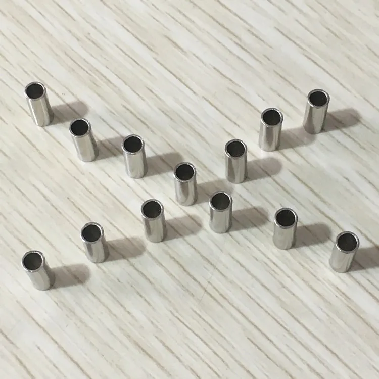 Stainless Steel Fishing Line Crimp Sleeve Copper Tube Sea Fishing Gear Fishing Accessories Line Tube