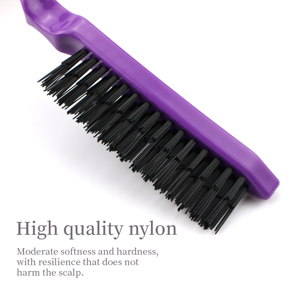 3 Pieces Hair Styling Comb Set Teasing Rat Tail Comb for Woman Baby Hair Combing Double Sided Edge Control Brush