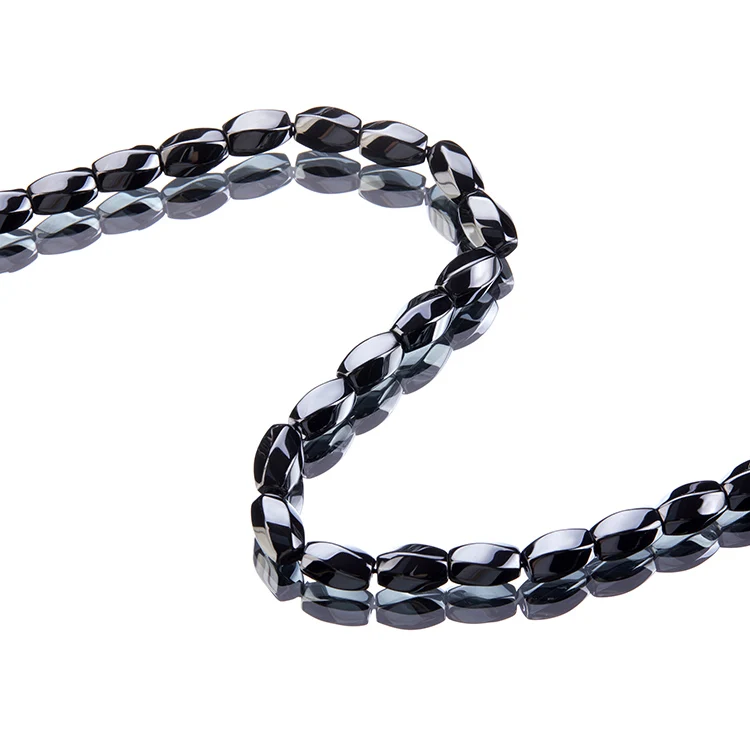 
Magnetic black gallbladder magnet six-sided beads loose beads jewelry accessories manufacturers wholesale accept customization 
