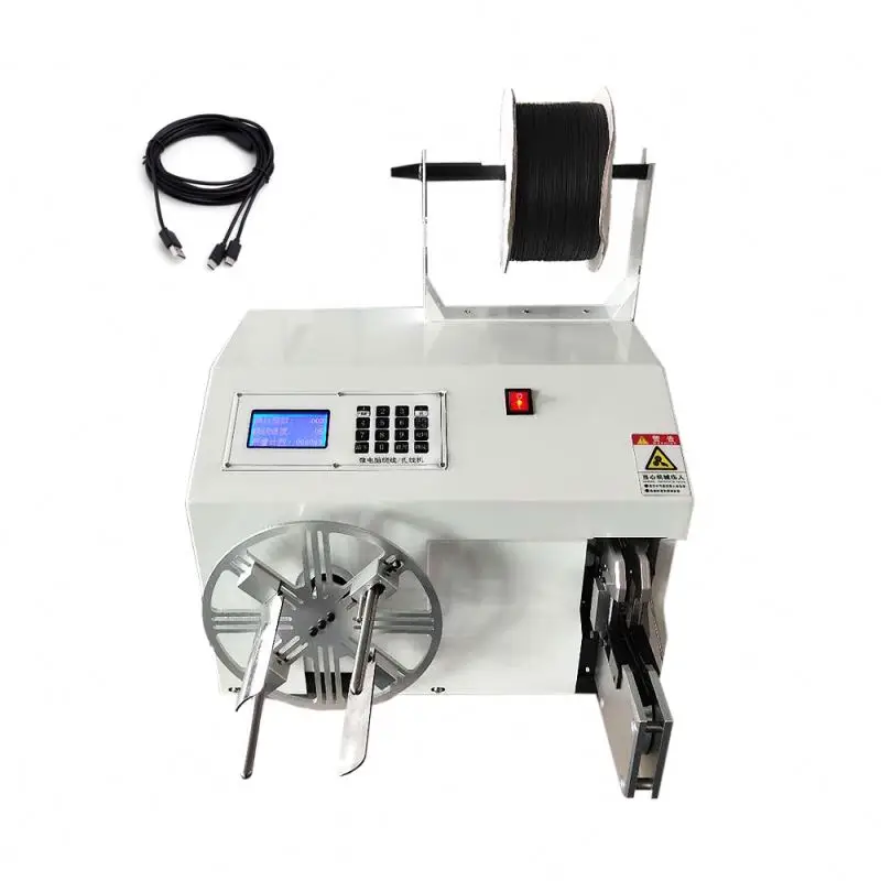 factory price automatic cable wire winding and binding machine wholesale High quality
