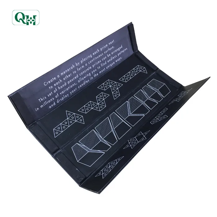 
Small creative foldable triangular prism paper packaging box 