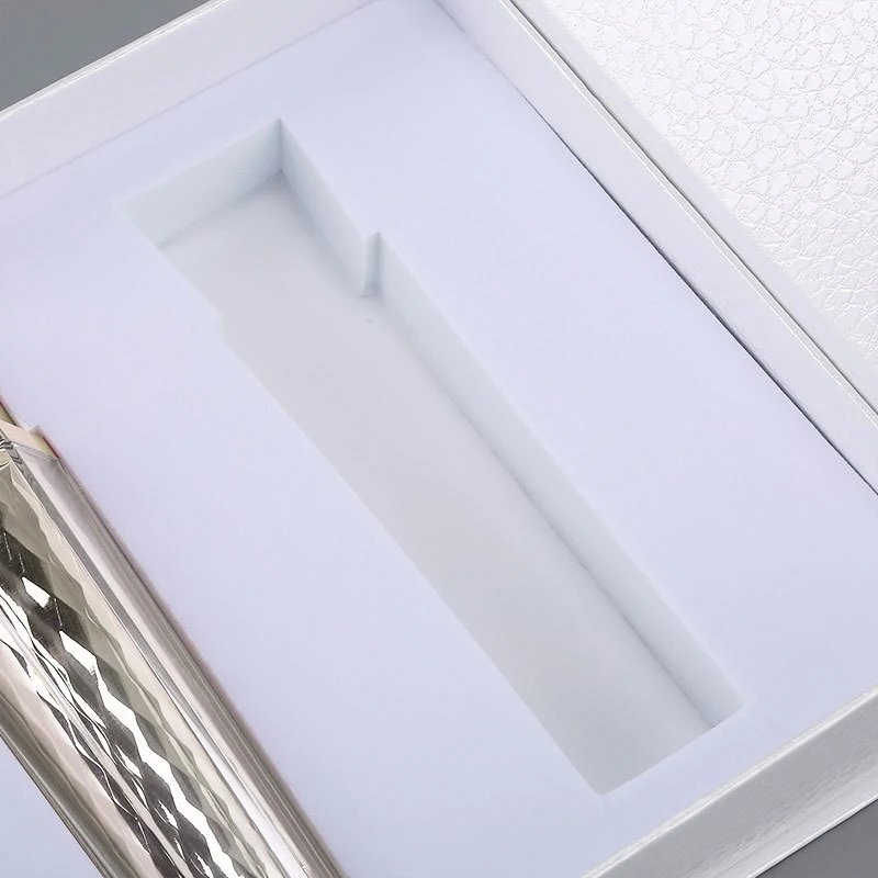 Luxury Double Open Door Leather Perfume Box Packaging Custom Cosmetic Skin Care Serum Magnetic Gift Box With Logo