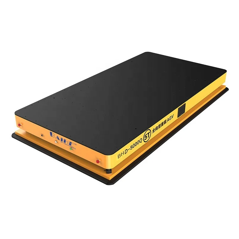 Large load 10t steering wheel AGV trolley omnidirectional logistics vehicle