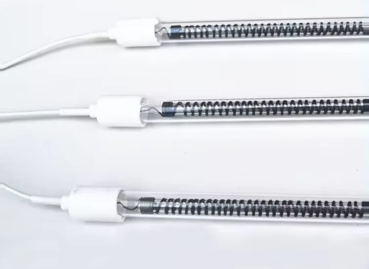 Quartz Infrared Heater Lamps Electric Halogen Infrared Heater Tube for Drying Iron Sheet With Coating