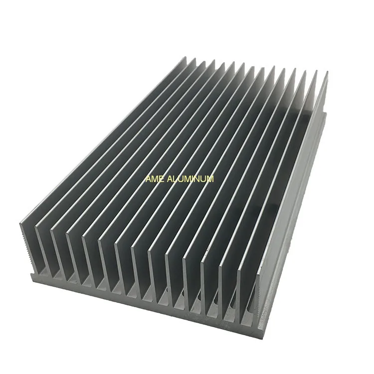 Customized Square Amplifier Heatsink Round Heat Sink Aluminum Radial With CNC Machining Available