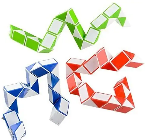 Лидер продаж игрушки-пазлы в виде змеи 24 секции