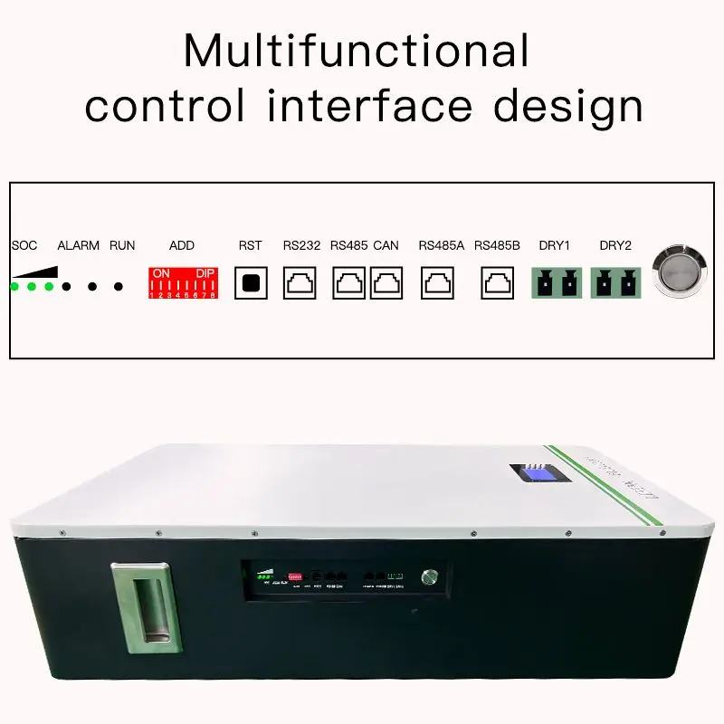 48V200Ah настенный бытовой источник питания для хранения солнечной энергии адаптируемый как подключения к сети так и работы вне