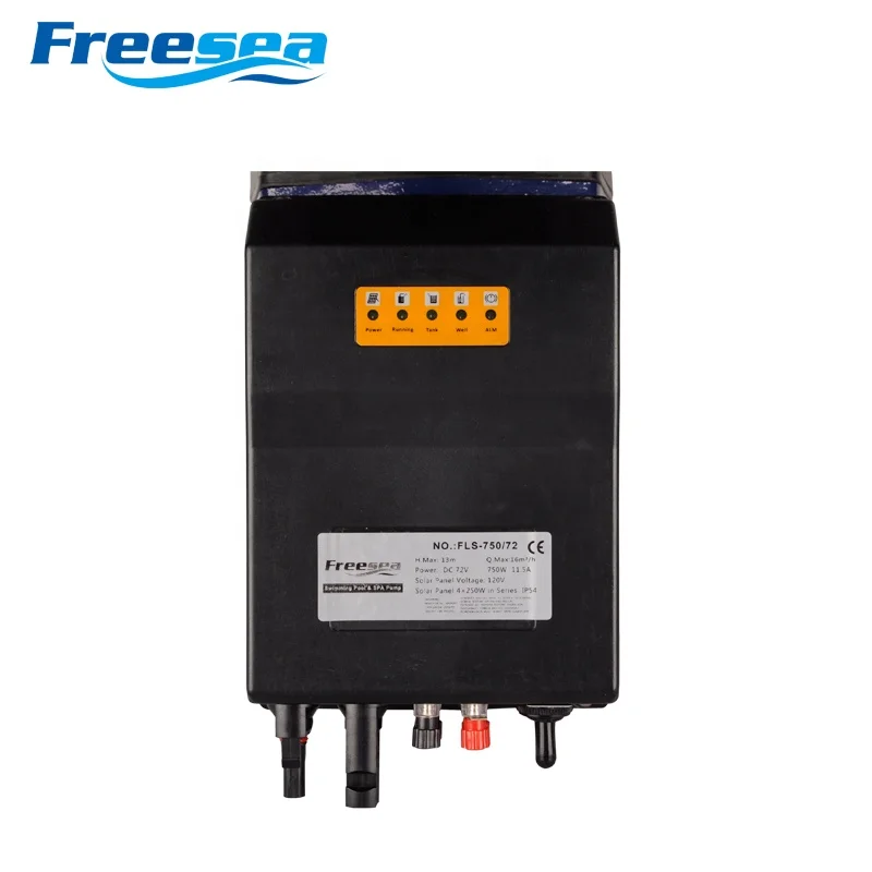 FREESEA Hot Selling DC Solar Power Water Pump With LED Display For Swimming Pool Water Park Swimming Equipment