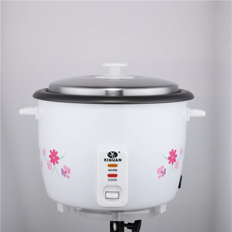 
2.2L large capacity automatic drum white and color printed rice cooker 