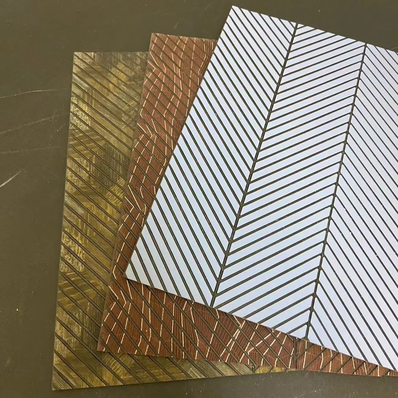 ps Ceiling Panel PVC Wall Panel Classic Modern Rectangle Indoor Interior Decoration Materials ps Resin Customized Size 001