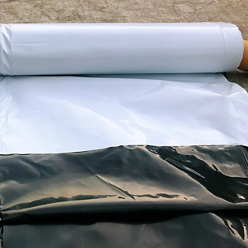 Factory Polythene Plastic Silage Silo Film bunker Silage Covers black And White Plastic Sheeting